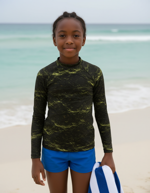 Acacia Eclipse Rash Guard Kids Rash Guard — Dripper