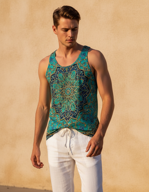 Men's Crescent men's tank tops