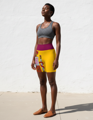 Spanish Collection Yoga Shorts yoga shorts