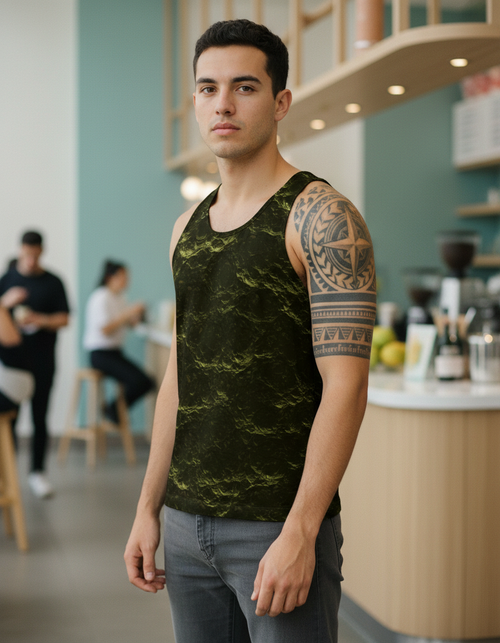Acacia Eclipse Tank Top Men's Tank Top — Lolekai