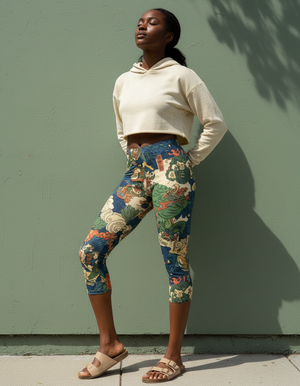 Ehon Capri Leggings Capri Leggings — Dripper