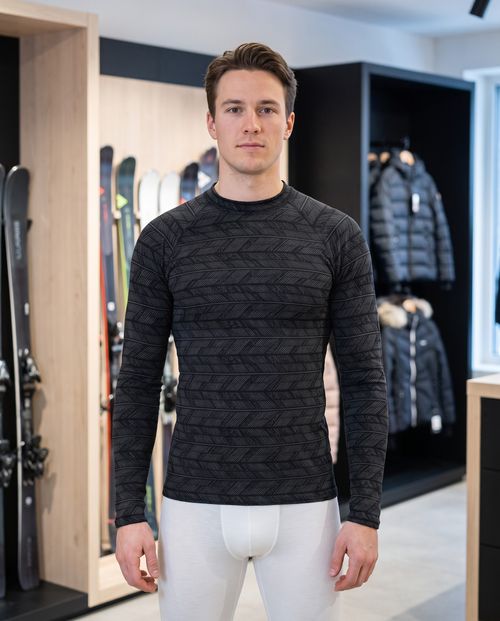Herringbone Base Layer Top men's base layer tops