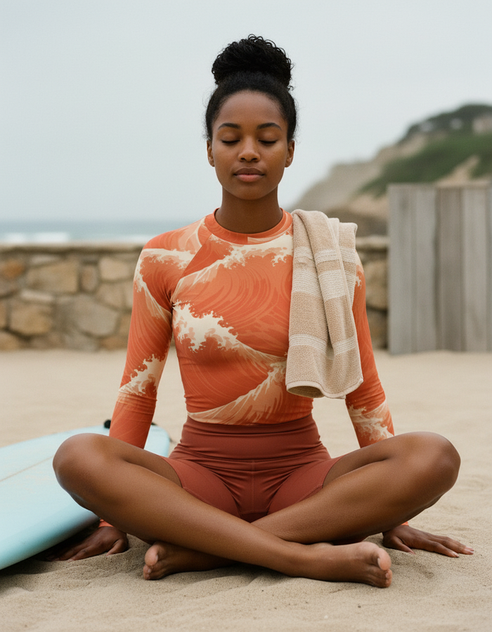 Rashguard — Women's Coral Surge