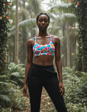 Kaleidoscope classic sports bras