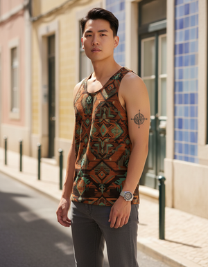 Men's Tribal tank tops