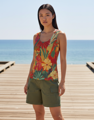 Blossom Tank Top Women's Tank Top — Dripper