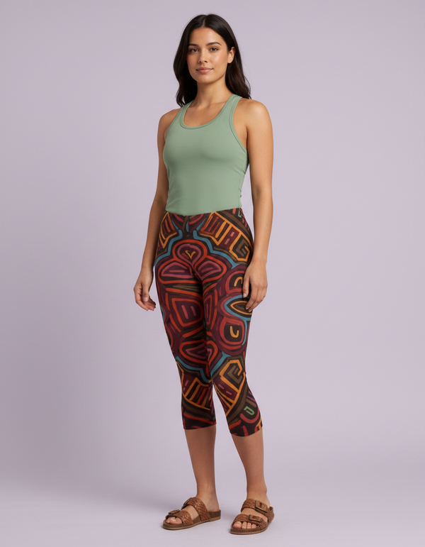 Mola Collection capri leggings