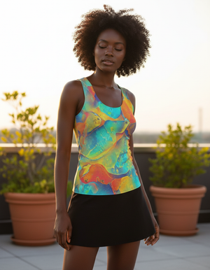 Lustre Tank Top Women's Tank Top — Dripper