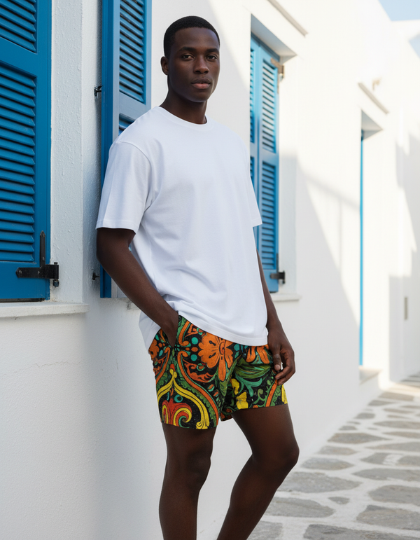 Men's Swim Trunks in Tapestry
