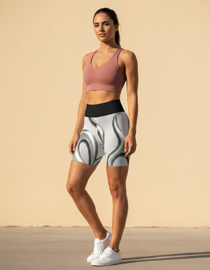 Lustre yoga shorts