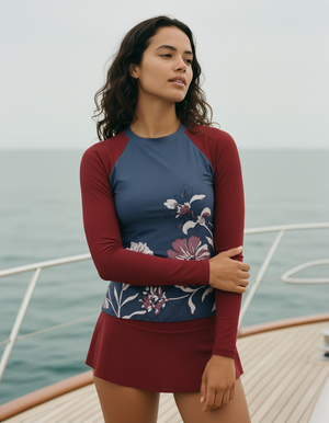 Women's Rhodonite Elysian women's short-sleeve rashguards