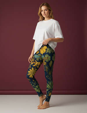 Flora full-length leggings