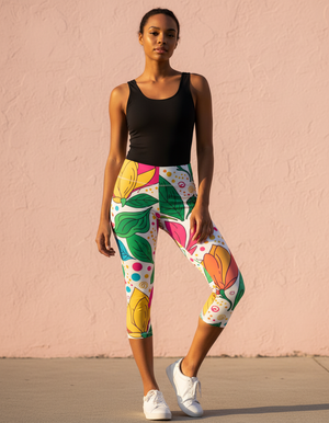Magnolia Collection Capri Leggings capri leggings