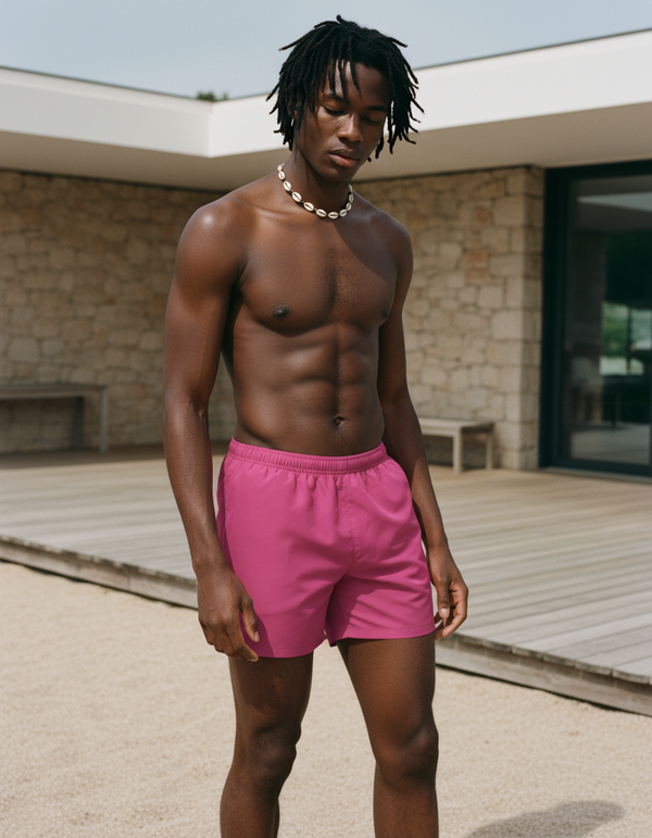 Solid Colors men's swim trunks