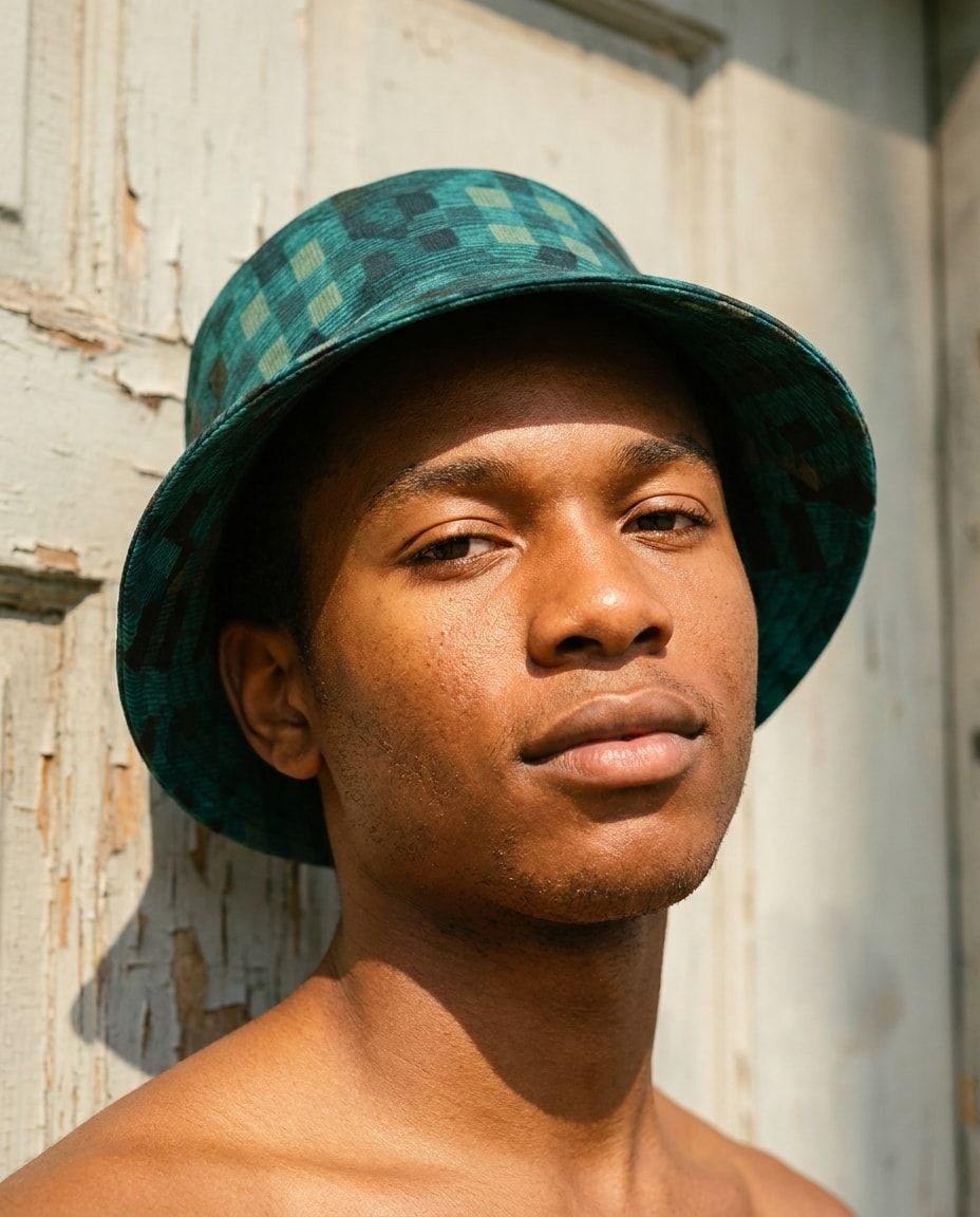 Transformative Teal Masai bucket hats — view 1 of 2