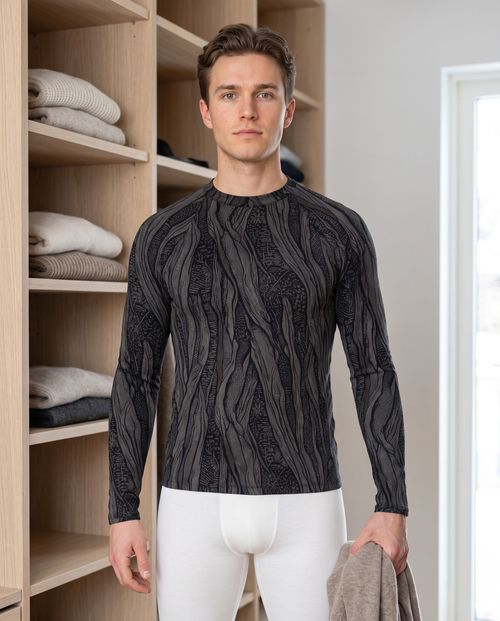 Bark Base Layer Men's Rashguard — Lolekai