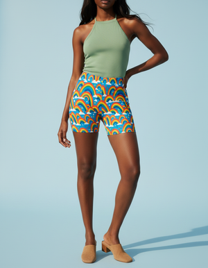 Rainbow Collection short shorts