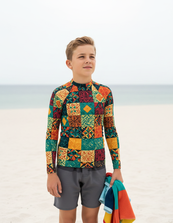 Rashguard — Youth Angora Pulse