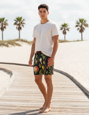 Flora Men's Swim Trunks Men's Swim Trunks — Dripper
