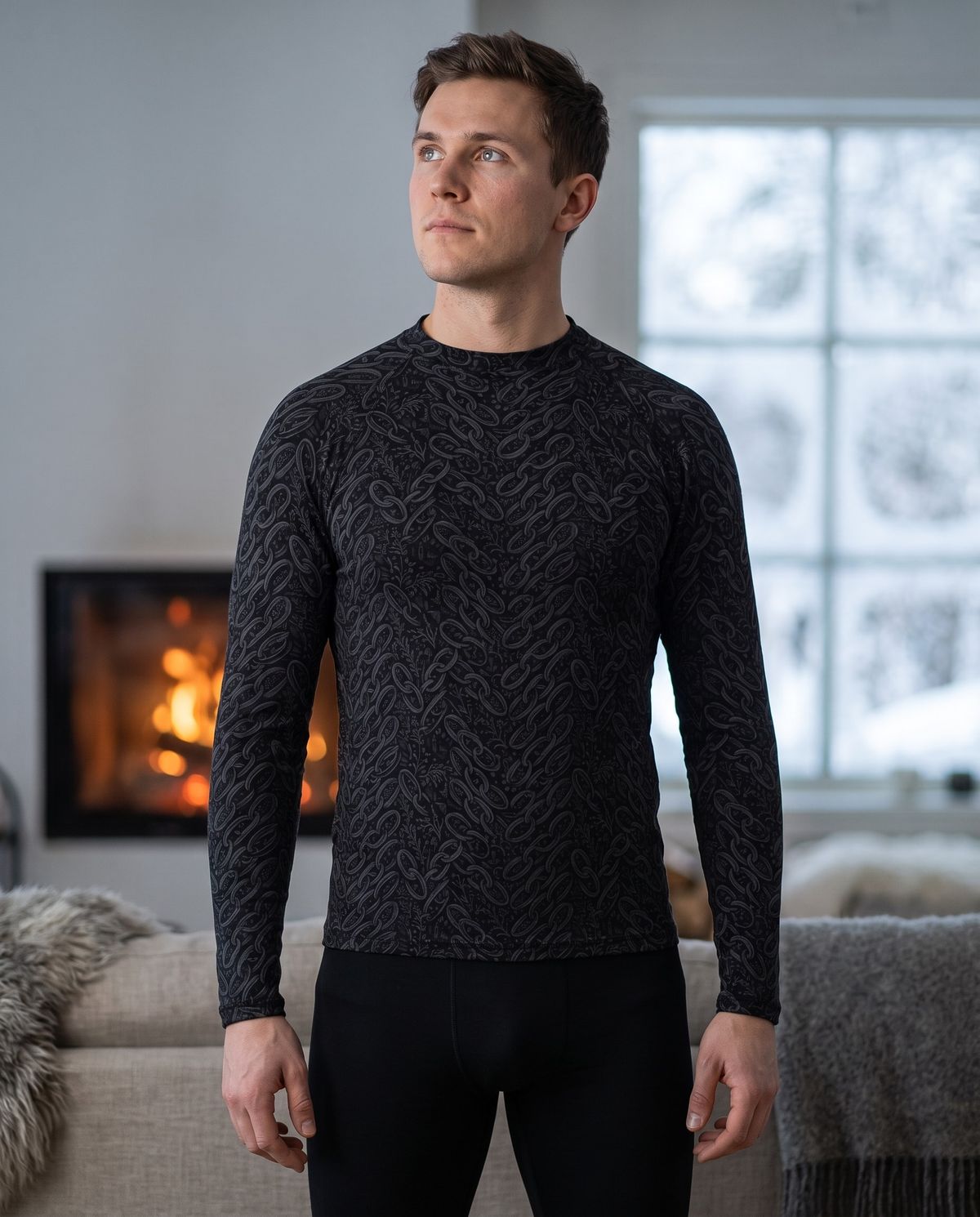 Chainmail Base Layer Top men's base layers