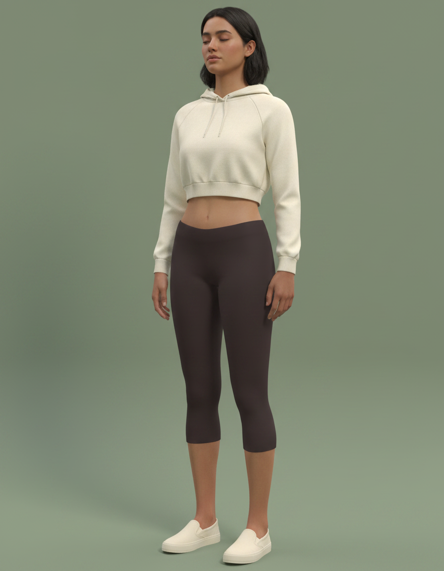Capri Leggings in Espresso