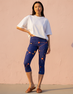 Constellation Collection Capri Leggings capri leggings