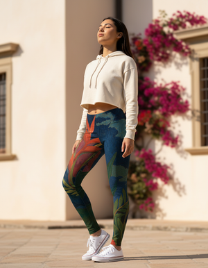 Tropique Leggings Women's Leggings — Dripper