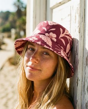 Unisex Tea Rose Lush Bucket Hat Bucket Hat — Lolekai