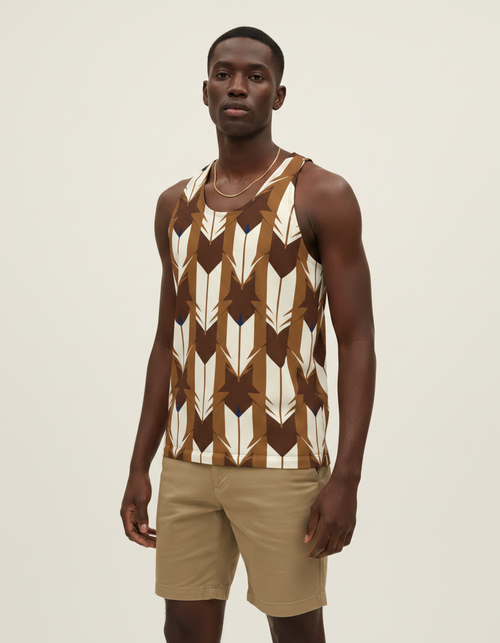 Coffee Bean Kumo Tank Top Men's Tank Top — Dripper