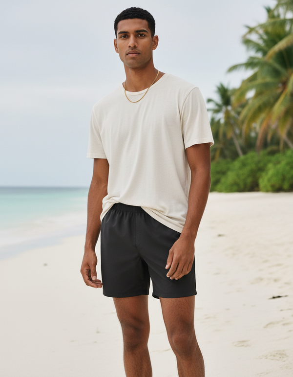 Men's Swim Trunks in Anthracite