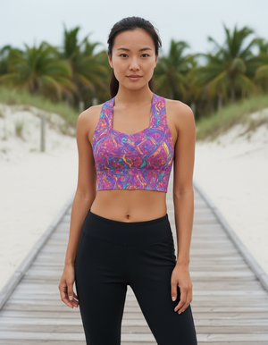 Neon Sports Bra bikini — Dripper