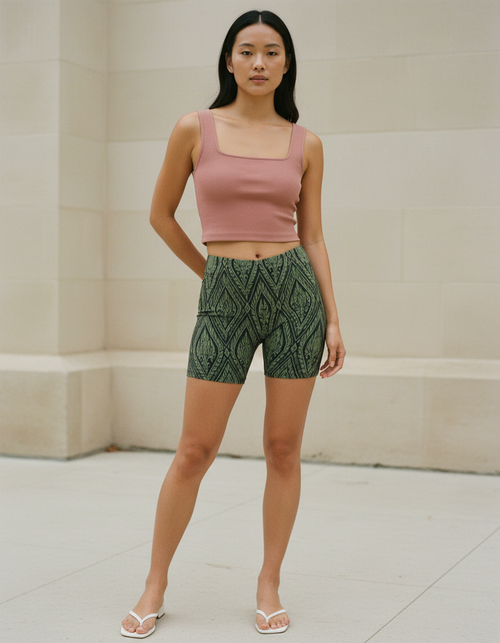 Sycamore Nara Mid-Rise Shorts Short Shorts — Lolekai