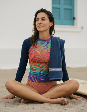 Aurora Rash Guard Women's Rashguard — Lolekai