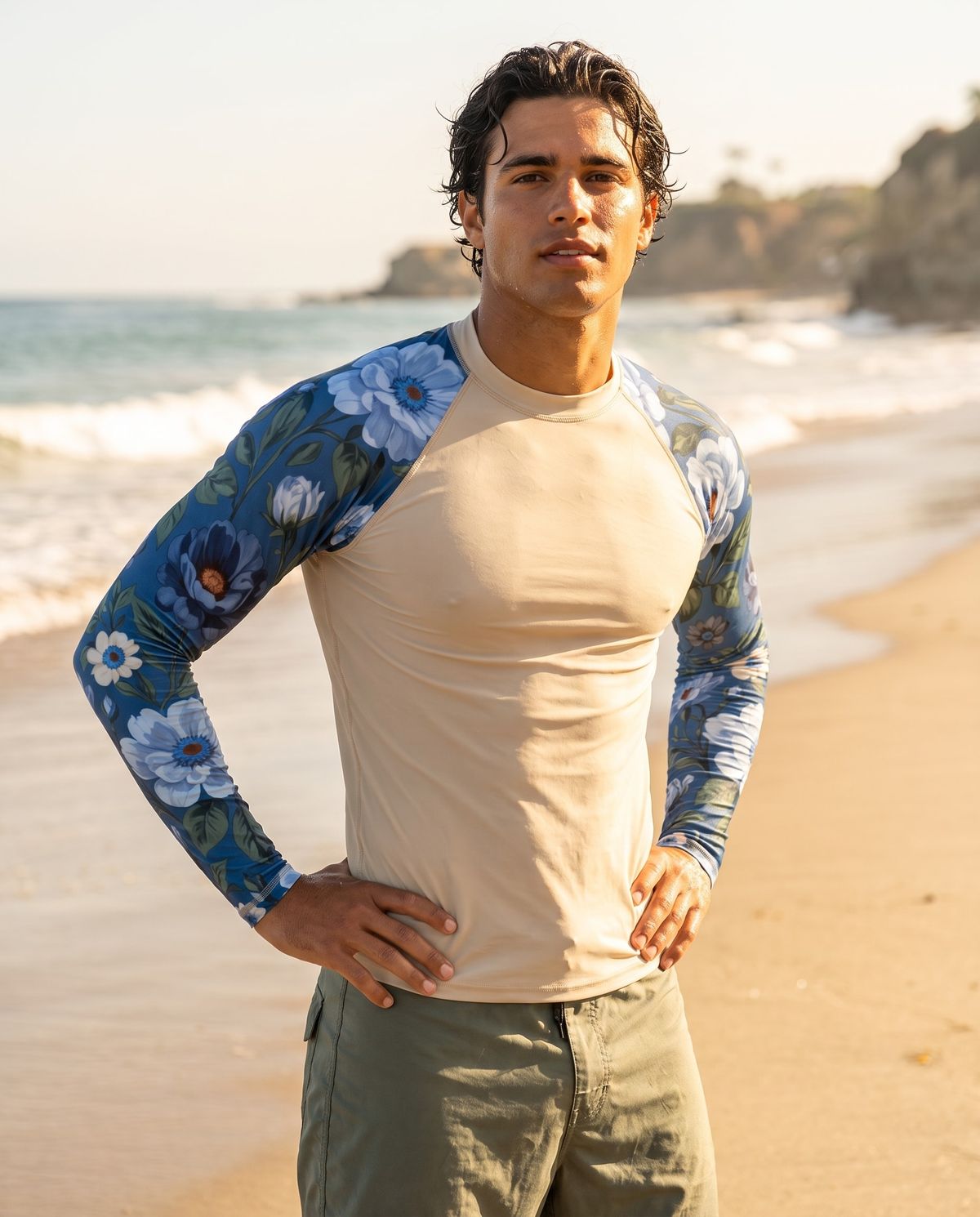 Marina Elysium Rash Guard Men's Rashguard — Lolekai