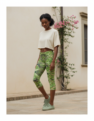 Sycamore Tsubaki Leggings Capri Leggings — Dripper