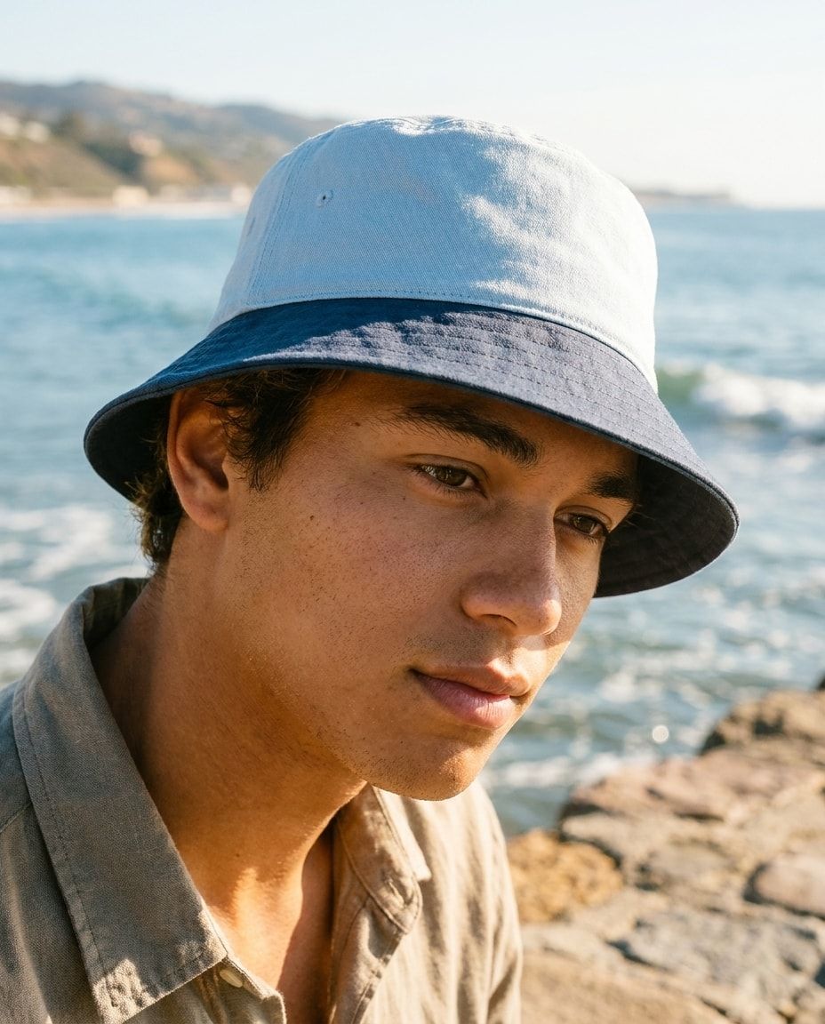 Blue Aura Sage Understory bucket hats