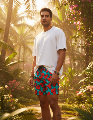 Crescent Men's Swim Trunks Men's Swim Trunks — Dripper