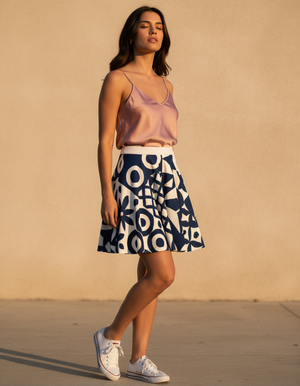 Hue skater skirts
