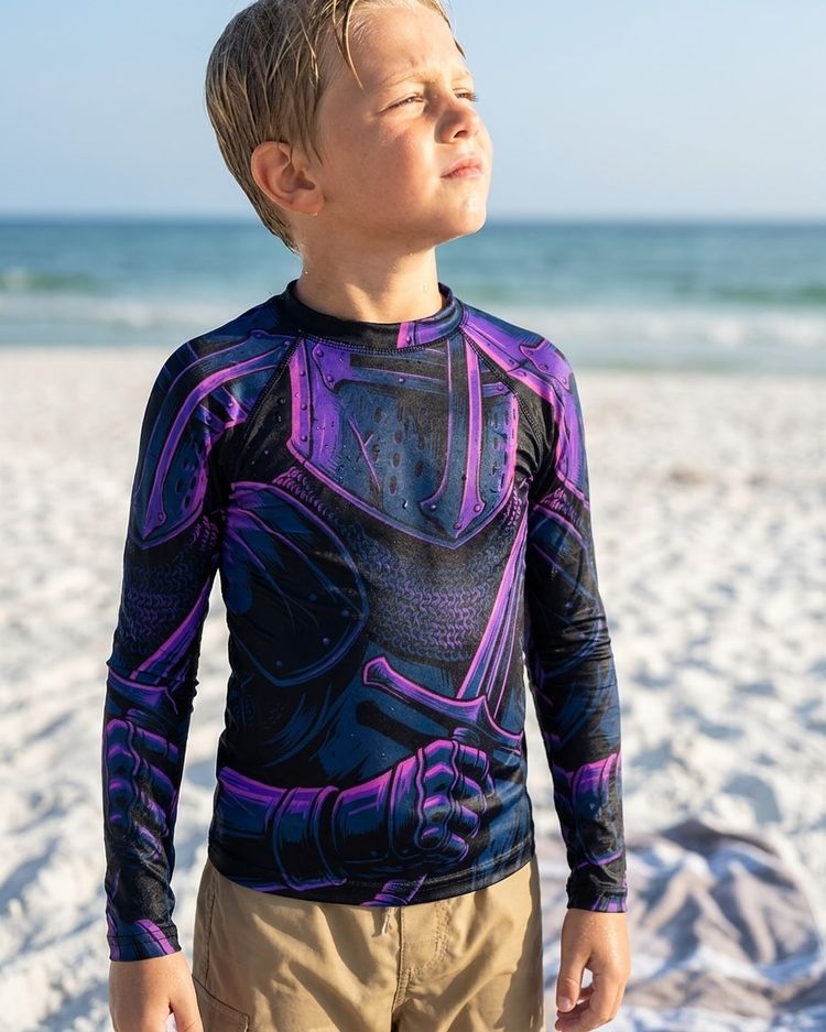 Boys Knight boys rashguards