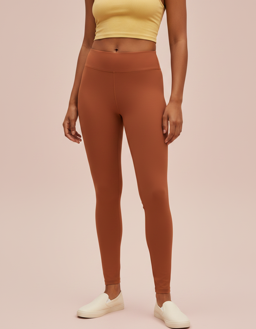 Full-Length Leggings in Henna