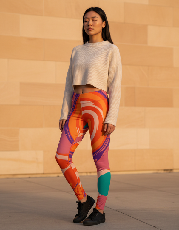 Psychedelic Collection leggings