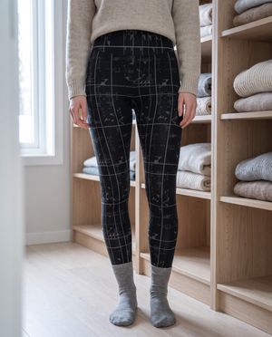 Graphite Quadrille women's base layer bottoms