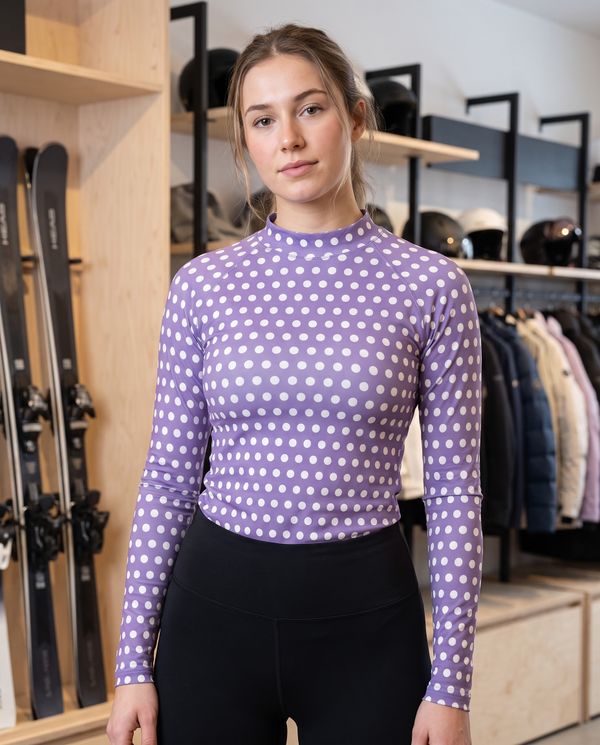 Poolside Polka women's base layers