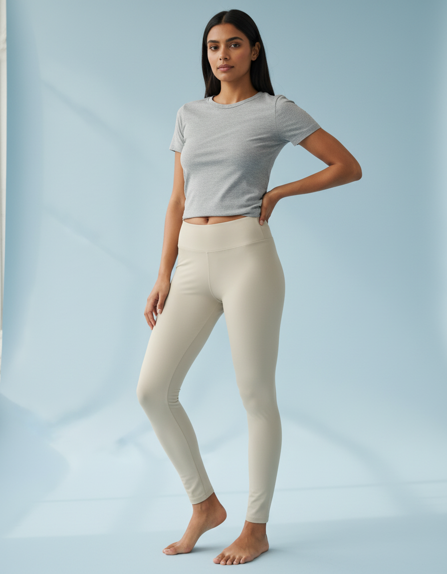 Full-Length Leggings in Angora