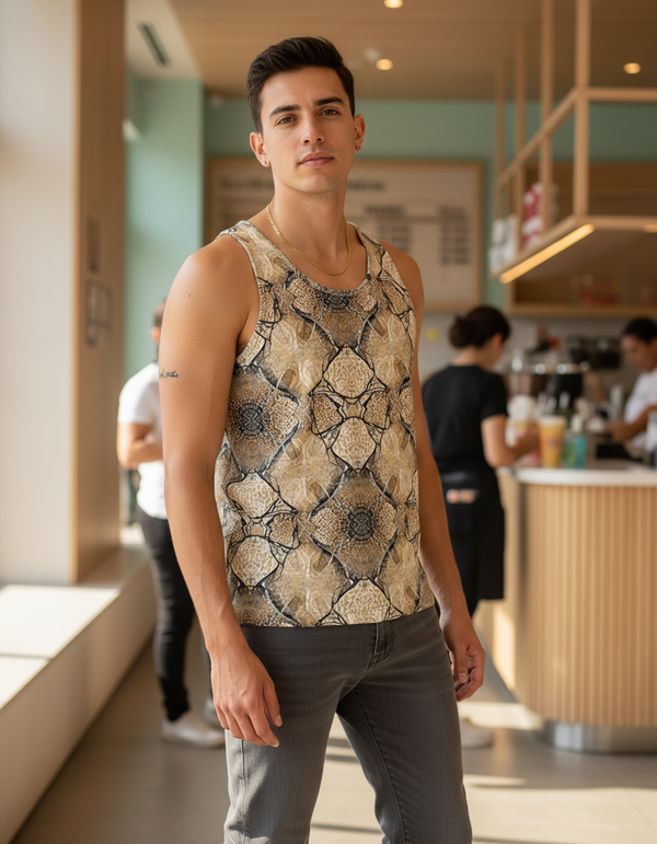 Snake Collection men's tank tops