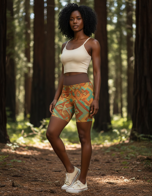Chroma Yoga Shorts Yoga Shorts — Dripper