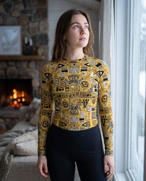 Klimt Collection high-rise leggings