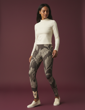 White Onyx Lush Leggings bikini — Dripper