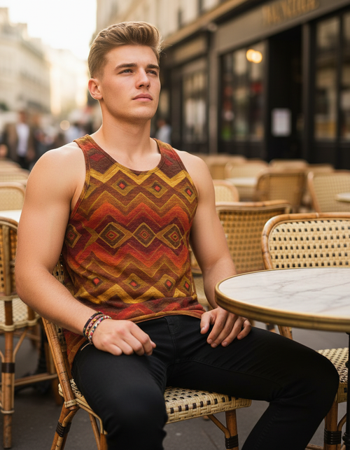 Men's Andes tank tops