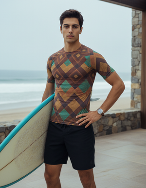 Horizon Rash Guard Men's Rashguard — Lolekai